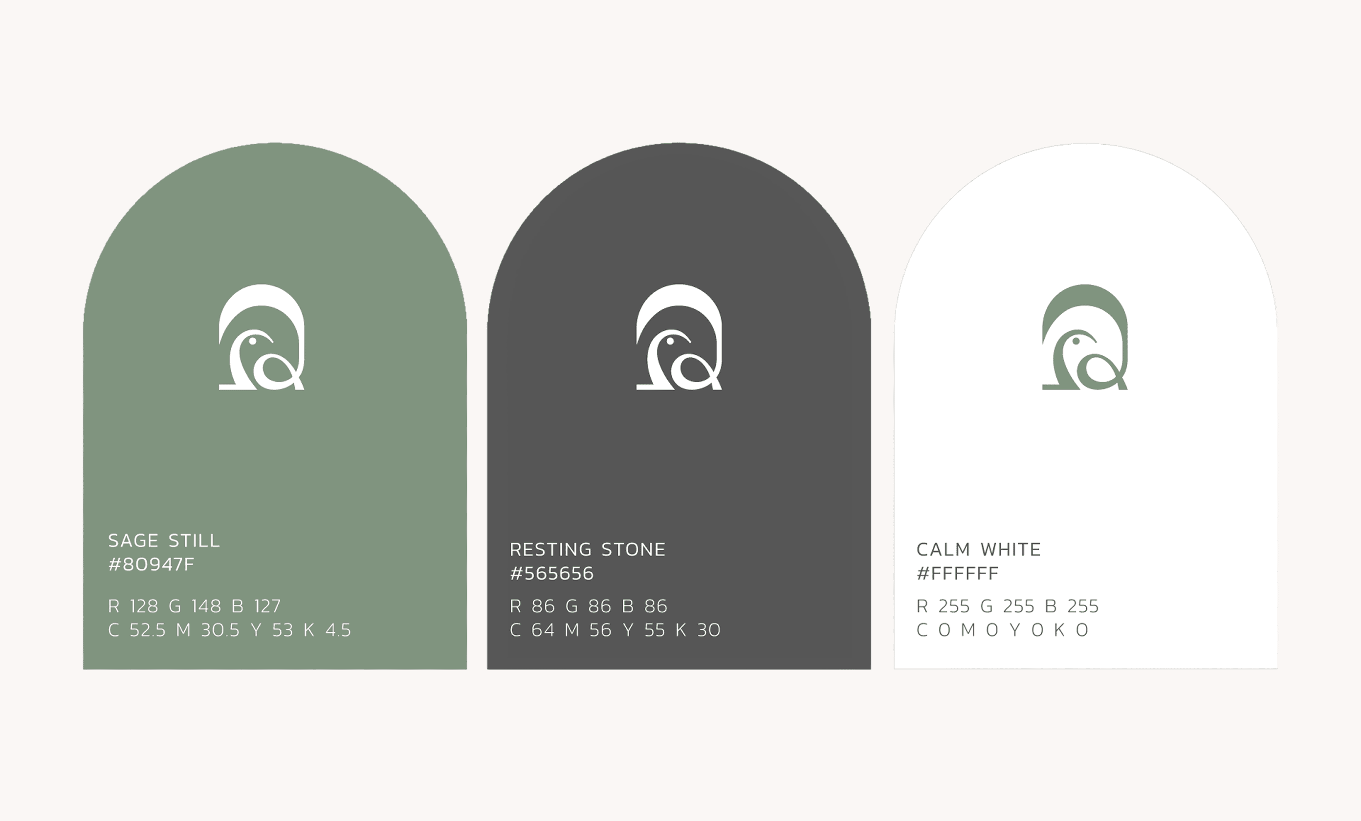 Sanctuary colour palette